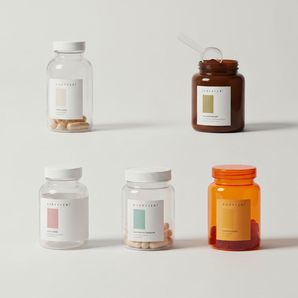 Different supplement formats comparison